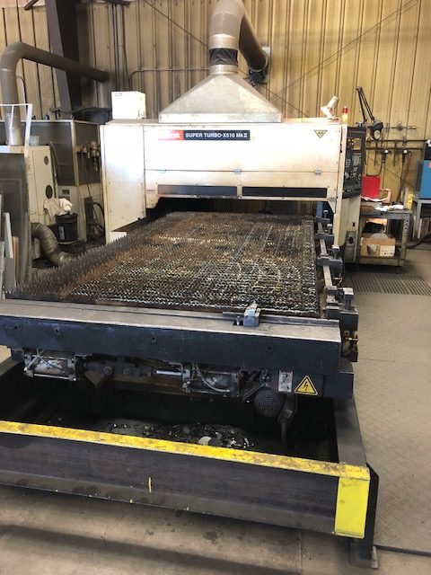 Mazak Super Turbo X510 MKII laser machine